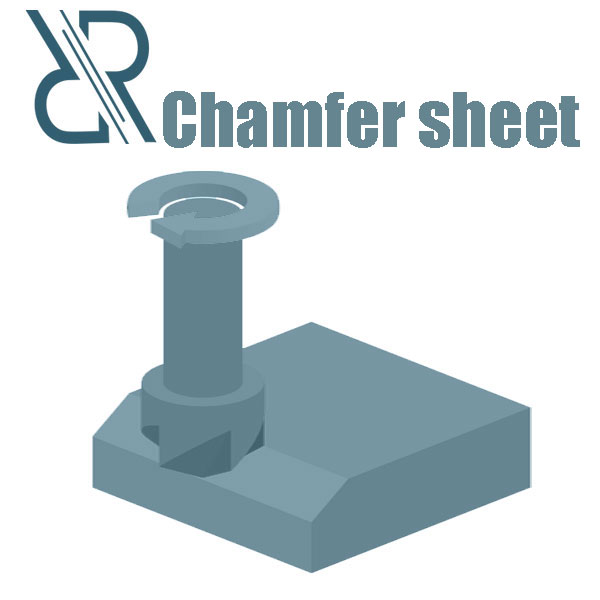 Chamfer-sheet