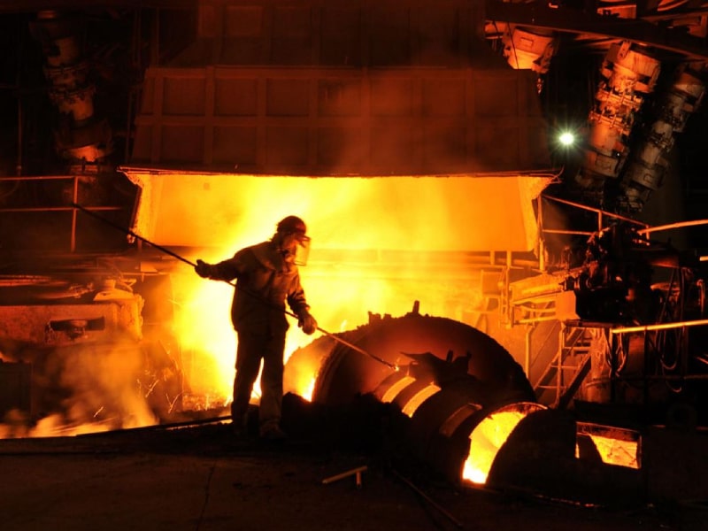 افزایش تولیدات فولاد ایران - فولادکاران رالکو